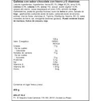 ARLUY Donkis galletak, txokolatezko erroskillak, paketea 400 g
