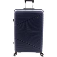Trolley grande azul Laser, TSA 4, ruedas, 651200 JOHN TRAVEL, 51x31x68 cm