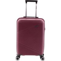Trolley cabina granate Laser, TSA, 4 ruedas, 651003 JOHN TRAVEL, 35x20x55 cm