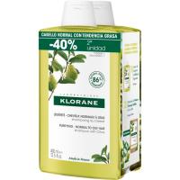 Champú de cidra KLORANE, pack 2x400 ml