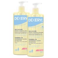 Aceite lavante piel atópica DEXERYL, pack 2x500 ml