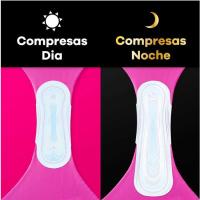 Compresa ultrafina noche con alas AUSONIA, paquete 18 uds