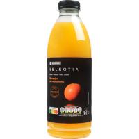 Zumo de naranja exprimido SELEQTIA, botella 1 litro