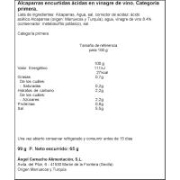 Alcaparras en vinagre FRAGATA, frasco 99 g