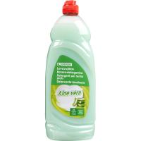 Lavavajillas a mano aloe EROSKI, botella 1 litro