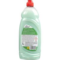 Lavavajillas a mano aloe EROSKI, botella 1 litro