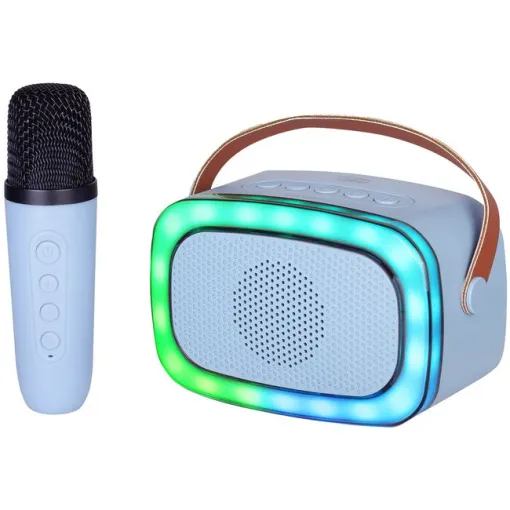 Altavoz karaoke infantil azul XR8A01 TREVI