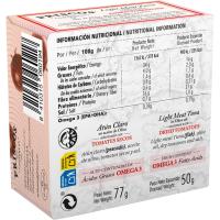 Atún claro con tomate seco fusión FRISCOS, lata 77 g