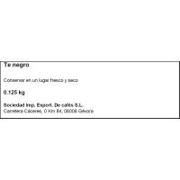 Té británico negro TETLEY, caja 40 uds