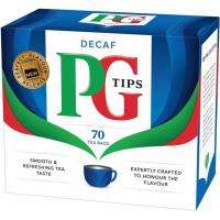 Té descafeinado PG, caja 70 uds