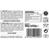 Jamón cocido MONELLS, pack 2x150 g