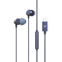 Auriculares boton tipo C color indigo Metallized ENERGY SISTEM