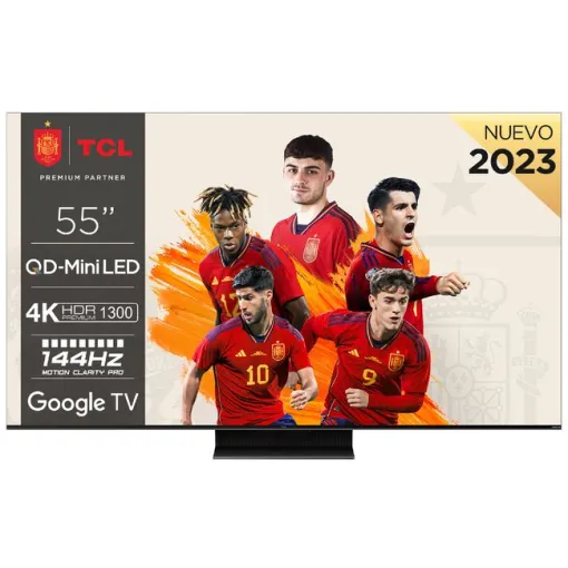 Televisión Miniled 55" 4K Qled Smart 55C805 TCL