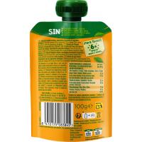 Manzana, melocotón y mango HERO, doypack 100 g