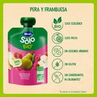 Pera, frambuesa HERO SOLO BIO, bolsita 180 g