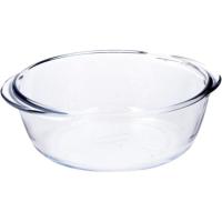 Fuente redonda de vidrio, ideal para freidora de aire PYREX, Ø20