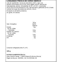 Salchichas ibéricas ELPOZO, bandeja 325 g