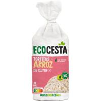 Tortitas de arroz bio ECOCESTA, paquete 115 g