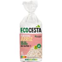 Tortitas de arroz sin sal bio ECOCESTA, paquete 115 g