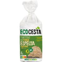 Tortitas de trigo espelta integral bio ECOCESTA, paquete 108 g