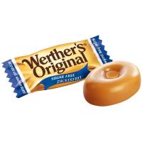 Caramelo sin azúcar Lc WERTHERS, caja 42 g