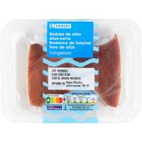 Rodaja de atún congelda EROSKI, bandeja 170 g