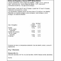 Aritos de espelta y avena bio HIPP, bolsa 30 g