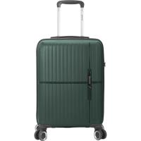 Trolley cabina verde, polipropileno,TSA, 4 ruedas BZ5754 BENZI, 36x29x56 cm
