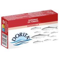 Sardinilla con tomate DORITA, lata 81 g
