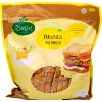 Pan de molde trigo sarraceno s/ gluten eco ZEALIA, bolsa 360 g Pan de molde trigo sarraceno s/ gluten eco ZEALIA, bolsa 360 g