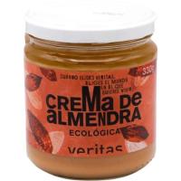 Crema de almendra 100% eco VERITAS, frasco 330 g Crema de almendra 100% eco VERITAS, frasco 330 g