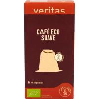 Café suave eco en cápsulas VERITAS, caja 10 uds Café suave eco en cápsulas VERITAS, caja 10 uds