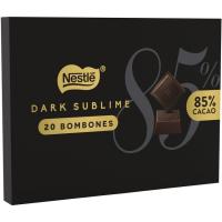 Bombones 85% cacao NESTLÉ DARK SUBLIME, caja 144 g Bombones 85% cacao NESTLÉ DARK SUBLIME, caja 144 g