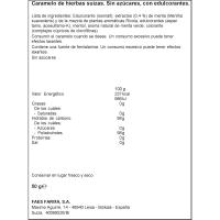 Caramelos sin azúcar menta montaña RICOLA, caja 50 uds