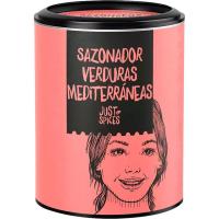 JUST SPICES Mediterraneoko barazki ontzekoa, lata 50 g