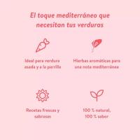 JUST SPICES Mediterraneoko barazki ontzekoa, lata 50 g