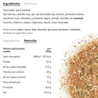 JUST SPICES patata ontzekoa, lata 60 g