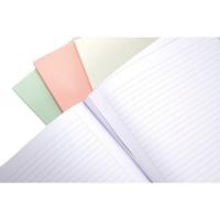 Libreta Microperforada A4, Horizontal 1 Linea Tapa Blanda Beige 48 hojas 95g MILAN
