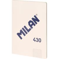 Libreta Microperforada A4, Cuadricula 5x5, Tapa Blanda Beige, 48 hojas 95g MILAN Libreta Microperforada A4, Cuadricula 5x5, Tapa Blanda Beige, 48 hojas 95g MILAN