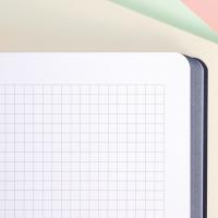 Libreta Microperforada A4, Cuadricula 5x5, Tapa Blanda Rosa, 48 hojas 95g MILAN