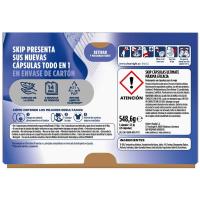 Detergente en cápsulas SKIP ULTIMATE EFICACIA, bolsa 26 dosis