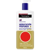 Aceite en loción NEUTROGENA, dosificador 400 ml