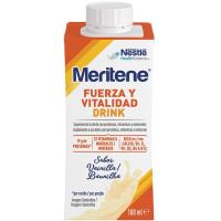 Bebida de chocolate fuerza y vitalidad MERITENE, pack 6x180 ml