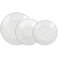 ALFARES AmalfiI opal baxera filo urdinarekin, 12 pieza