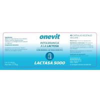 Lactasa 5000FCC ONEVIT, bote 45 uds
