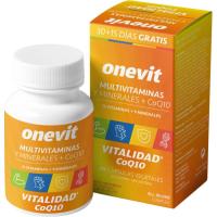 Multivitaminas y minerales + CoQ10 ONEVIT, bote 45 cápsulas