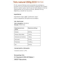 Tofú natural Eco VERITAS, sobre 250 g