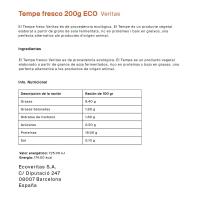 Tempe fresco Eco VERITAS, sobre 200 g