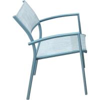 Silla aluminio apilable  RainBow CAPRICE, 58x55x84 cm