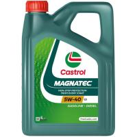 Aceite de motor 5w40 C3 Magnatec gasolina y diésel CASTROL, 4 litros